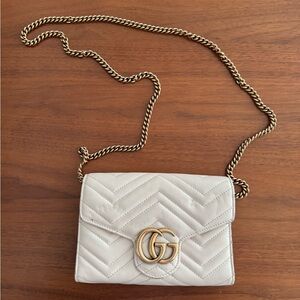 Gucci Marmont Wallet on a Chain